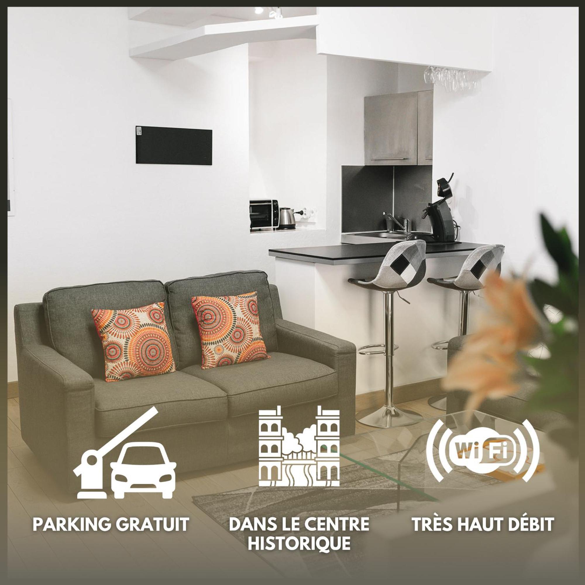Apartmán Le Cosy Du Gal, A 2 Pas Du Palais Des Papes Parking Gratuit Securise Avignon Exteriér fotografie